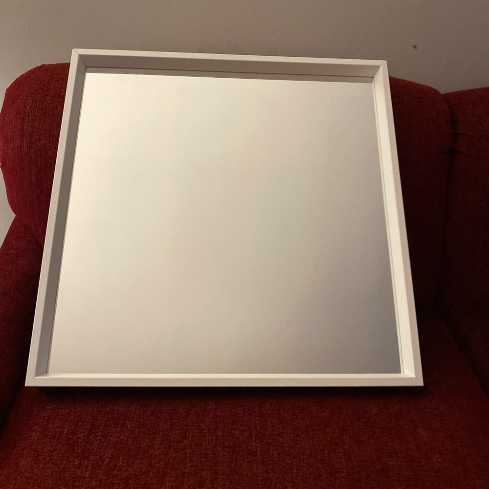 Nissedal IKEA - White Frame Mirror